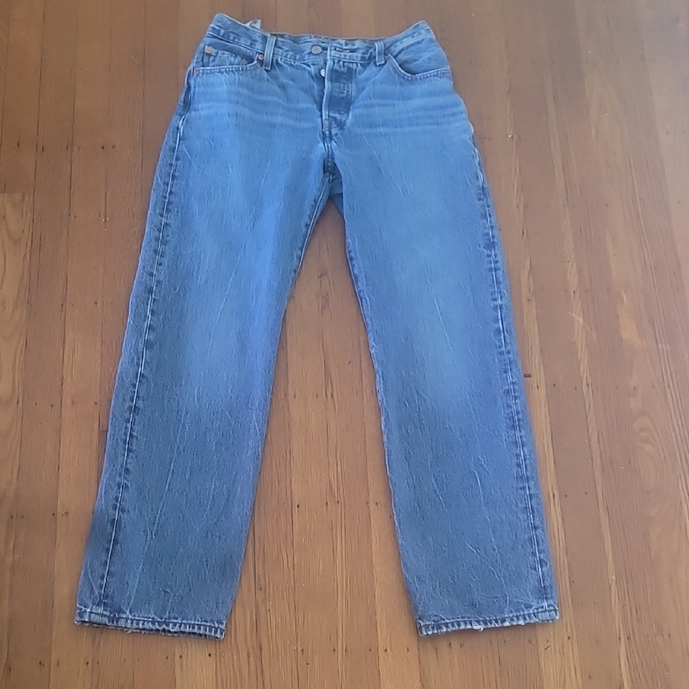 Signature by Levi Strauss Blue Straight Leg Jeans